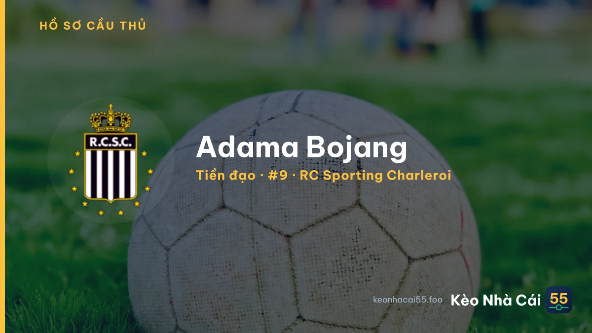 Adama Bojang — RC Sporting Charleroi