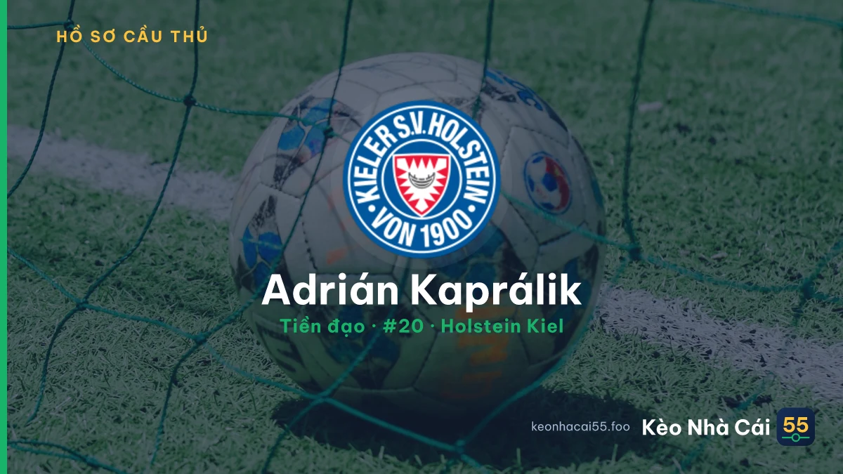Adrián Kaprálik — Holstein Kiel