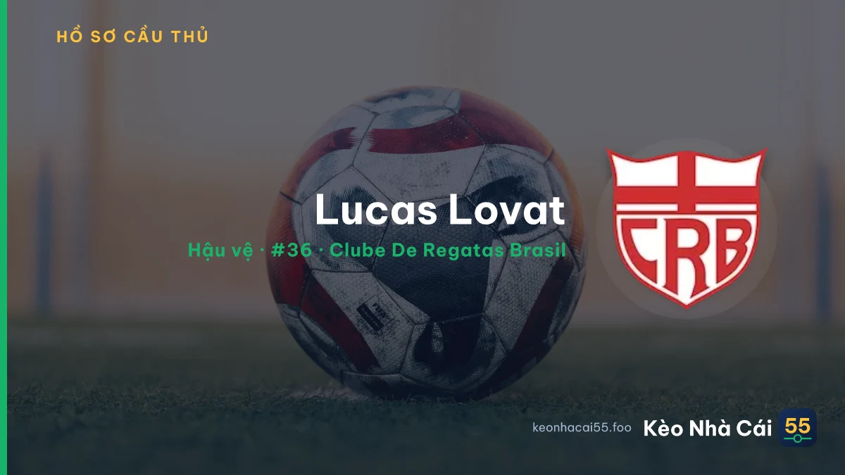 Lucas Lovat — Clube De Regatas Brasil