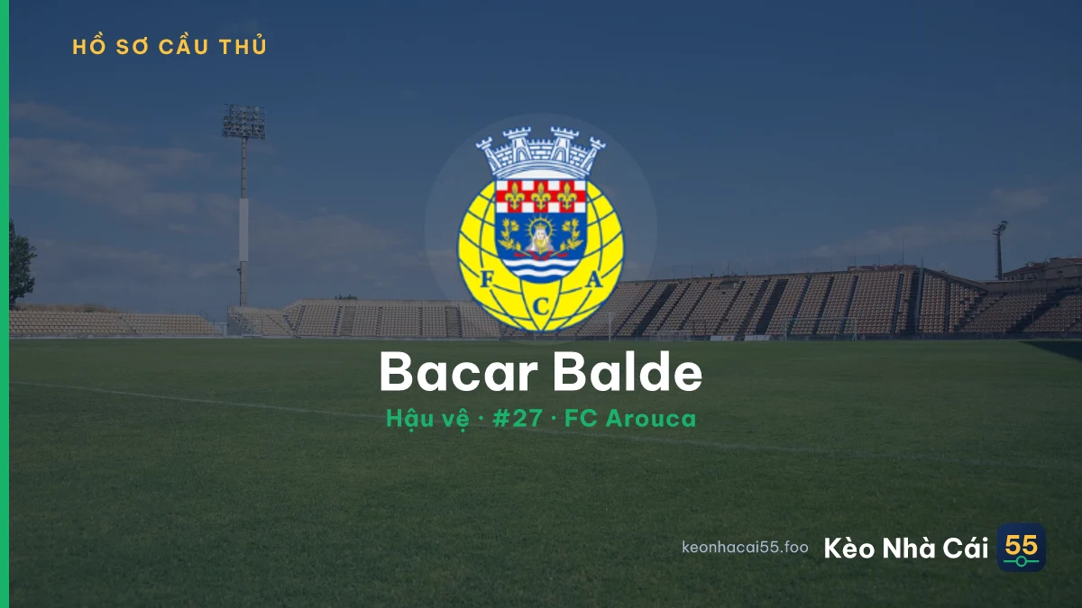 Bacar Balde — FC Arouca