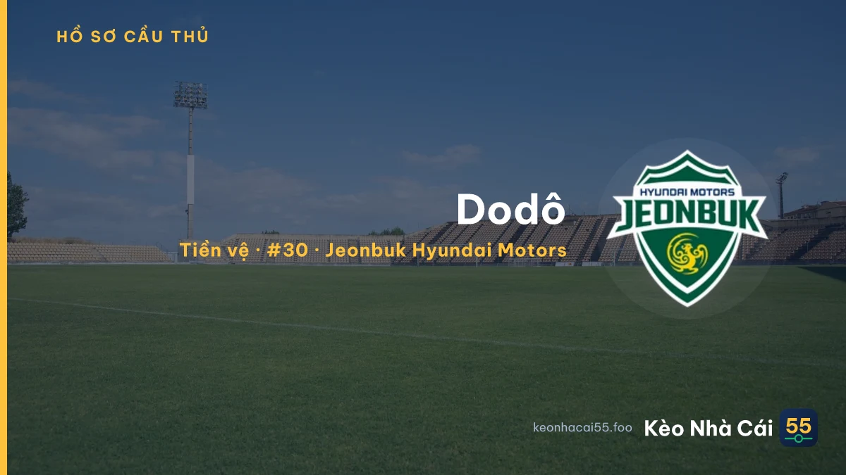 Dodô — Jeonbuk Hyundai Motors