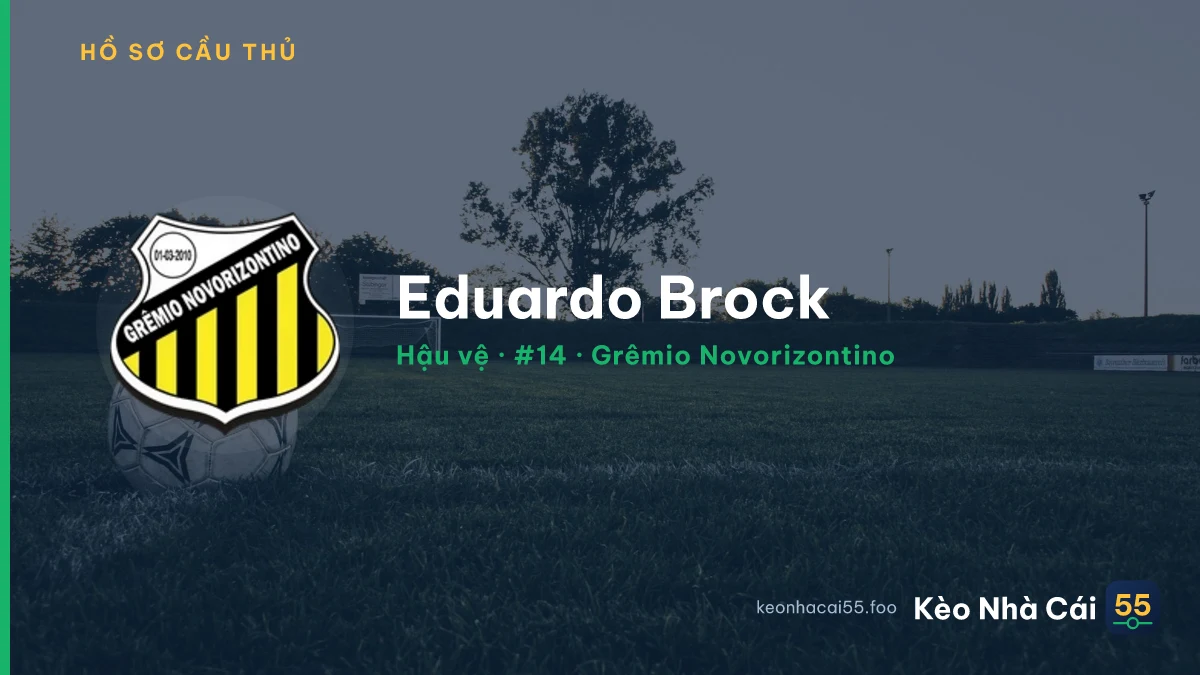 Eduardo Brock — Grêmio Novorizontino