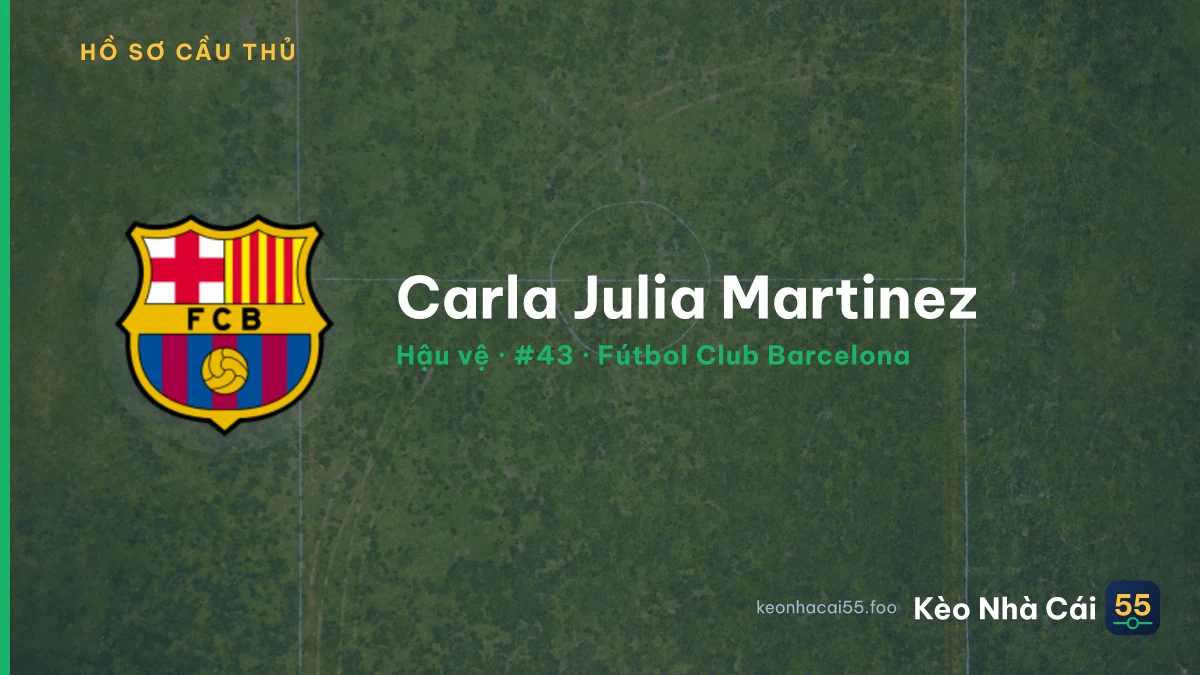 Carla Julia Martinez — Fútbol Club Barcelona