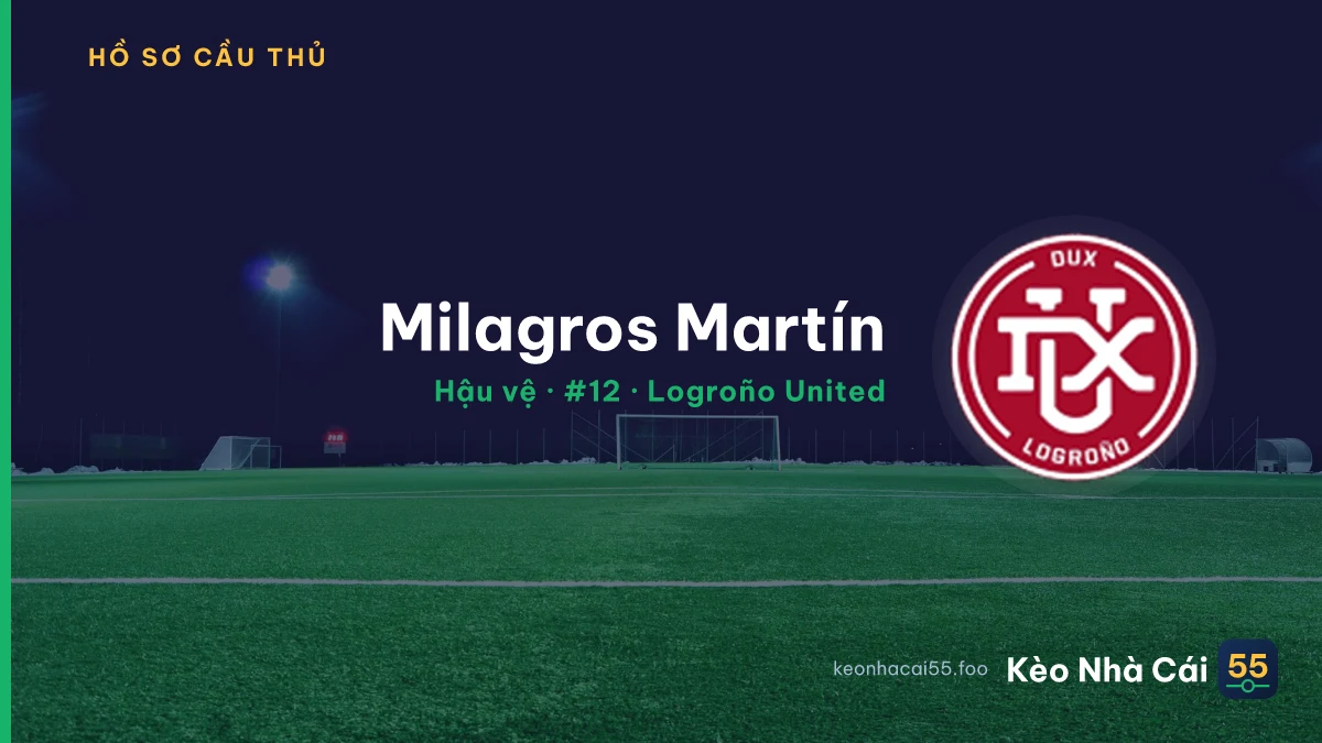 Milagros Martín — Logroño United