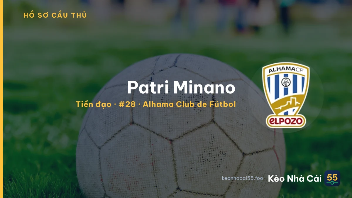 Patri Minano — Alhama Club de Fútbol