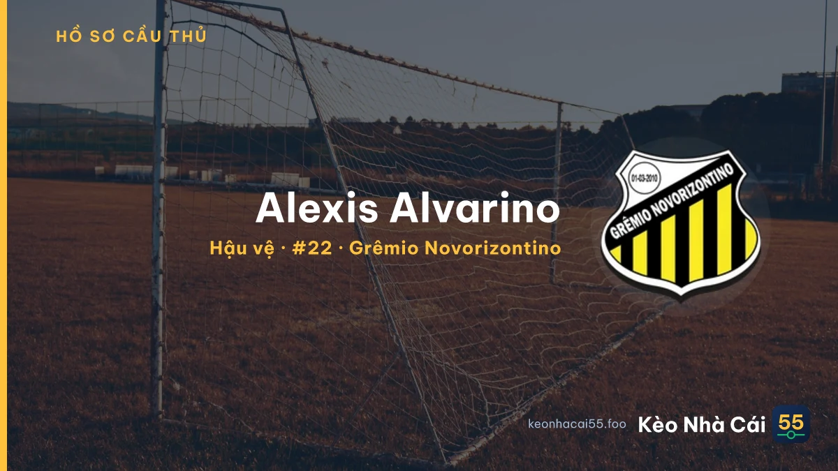 Alexis Alvarino — Grêmio Novorizontino