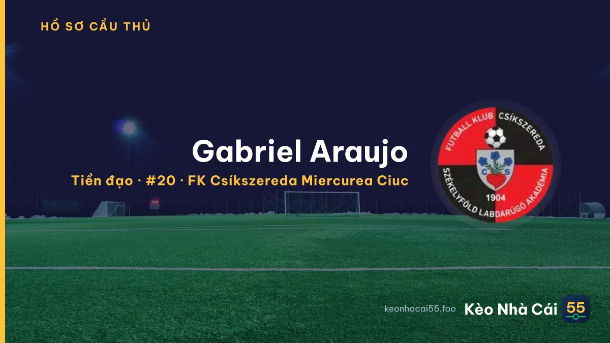 Gabriel Araujo — FK Csíkszereda Miercurea Ciuc