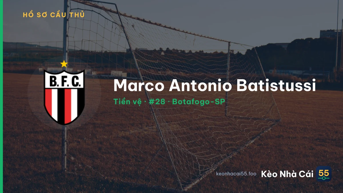 Marco Antonio Batistussi — Botafogo-SP