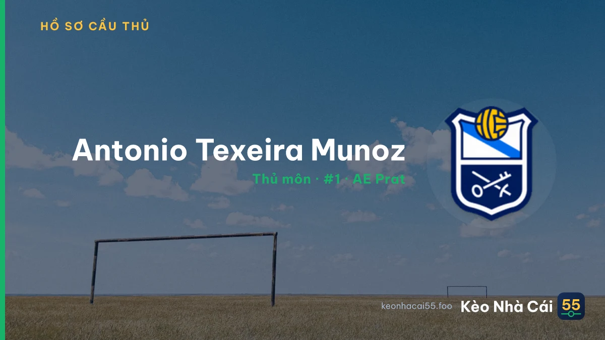 Antonio Texeira Munoz — AE Prat