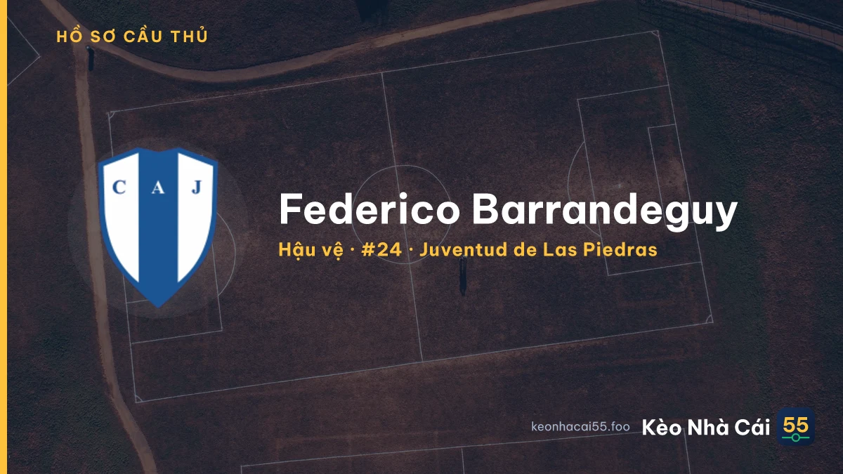 Federico Barrandeguy — Juventud de Las Piedras