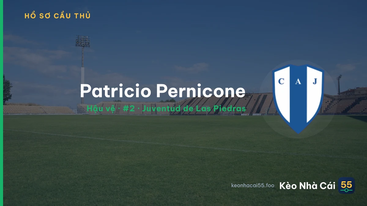 Patricio Pernicone — Juventud de Las Piedras