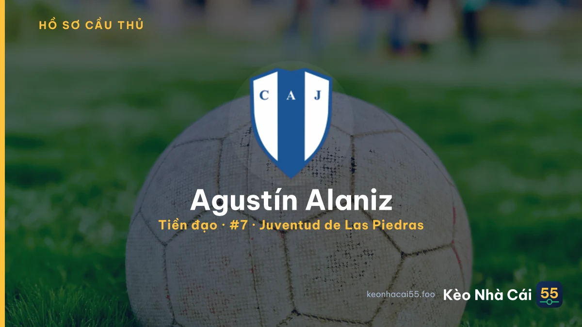 Agustín Alaniz — Juventud de Las Piedras