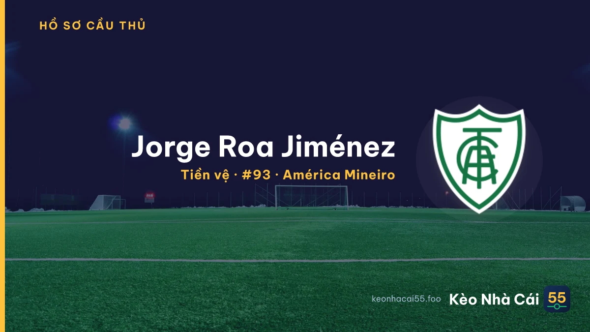 Jorge Roa Jiménez — América Mineiro