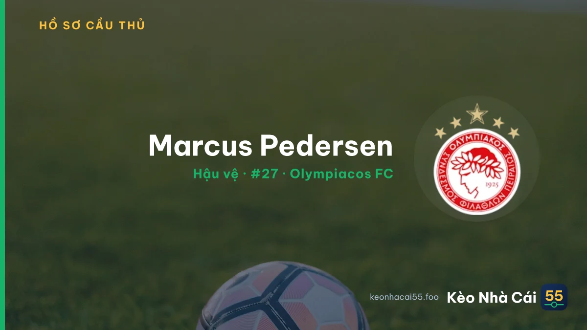 Marcus Pedersen — Olympiacos FC