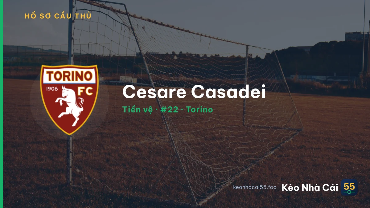 Cesare Casadei — Torino
