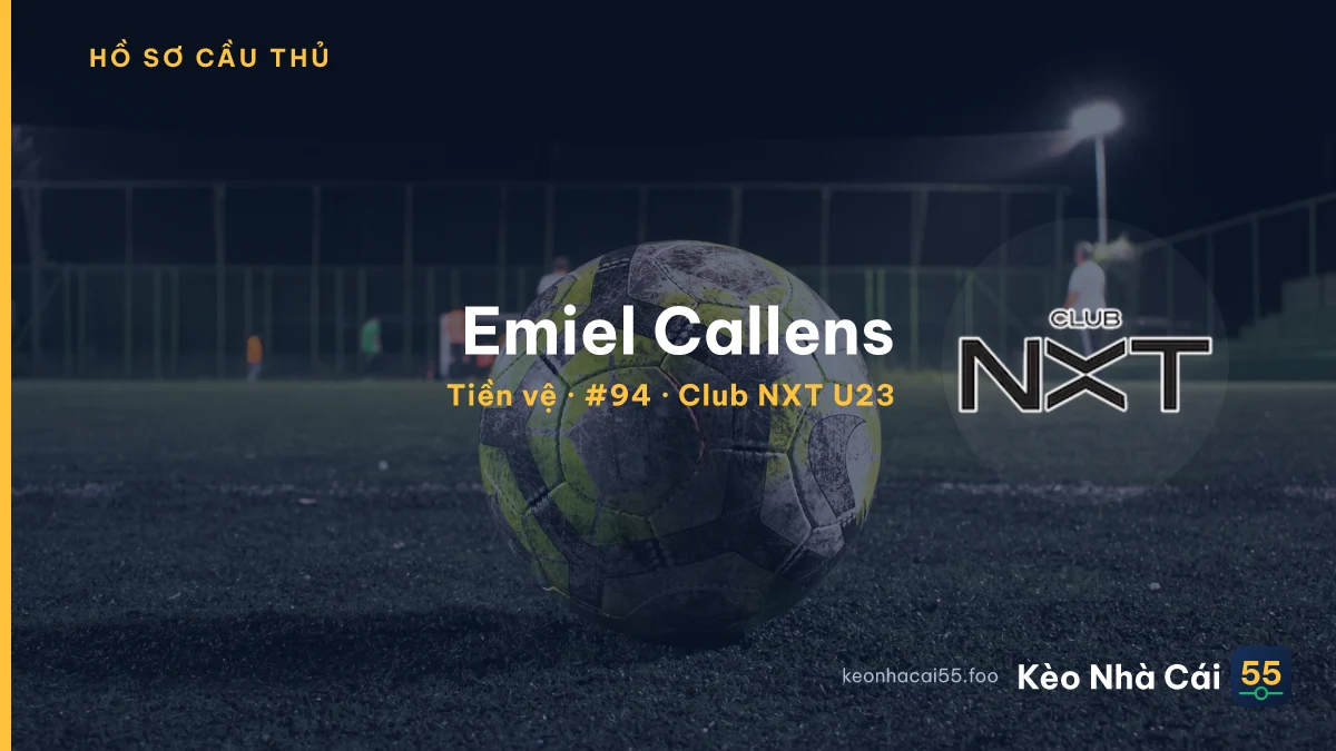 Emiel Callens — Club NXT U23