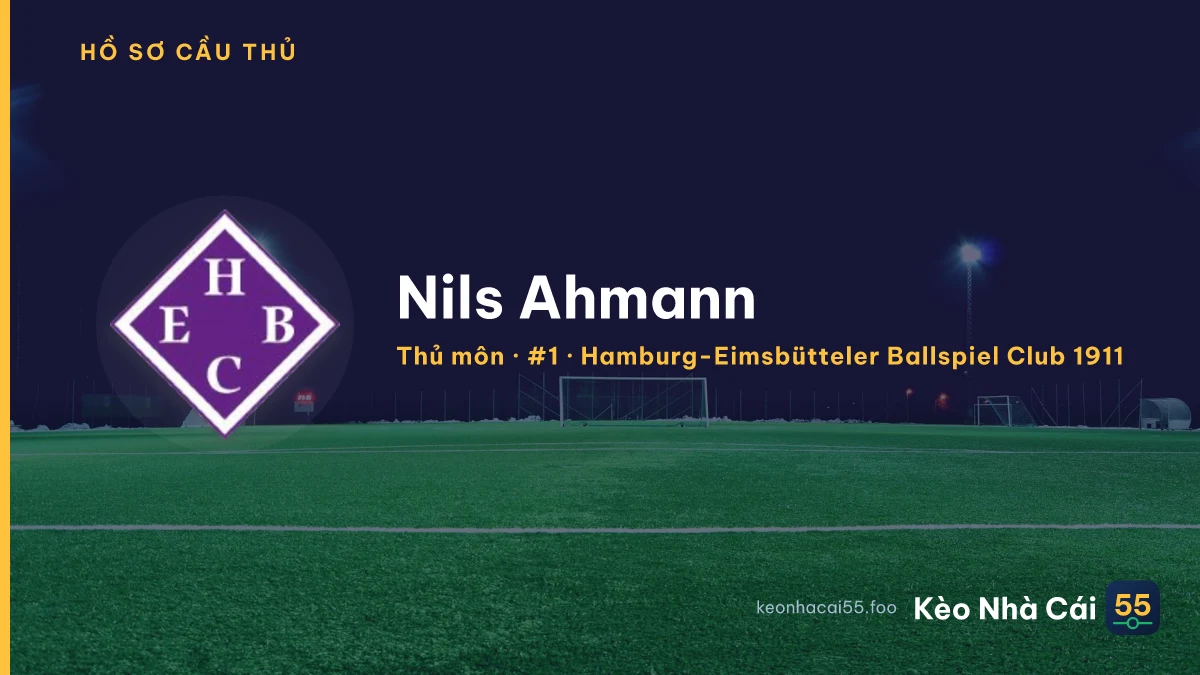 Nils Ahmann — Hamburg-Eimsbütteler Ballspiel Club 1911