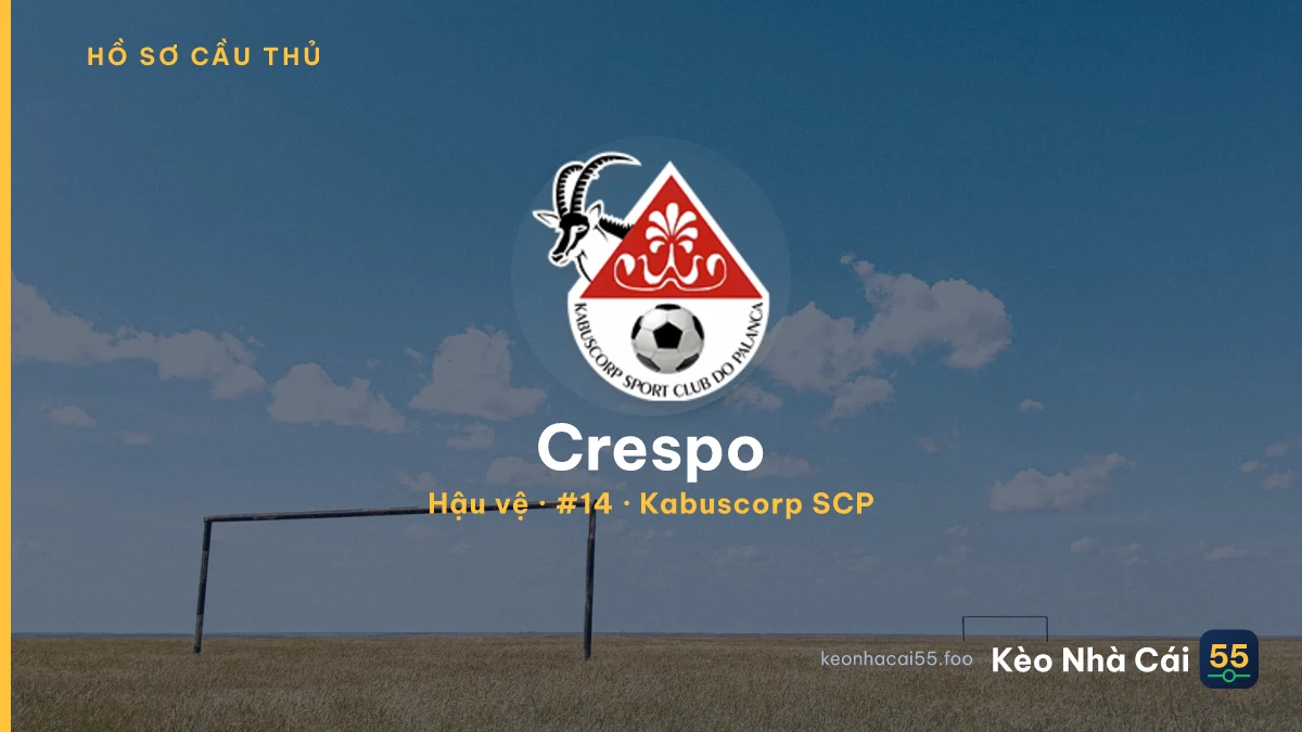 Crespo — Kabuscorp SCP