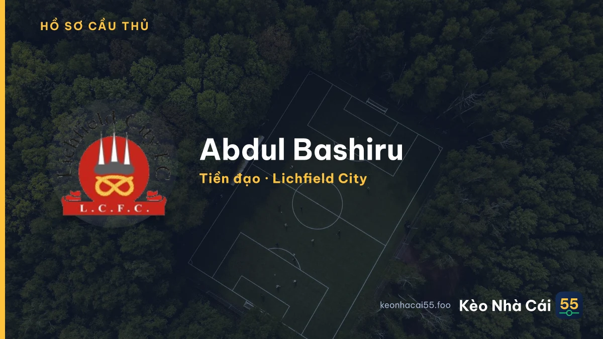 Abdul Bashiru — Lichfield City