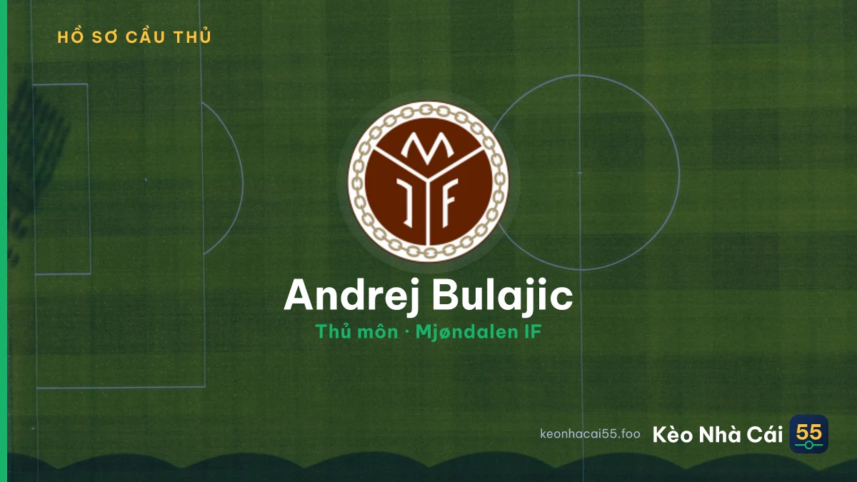 Andrej  Bulajic — Mjøndalen IF