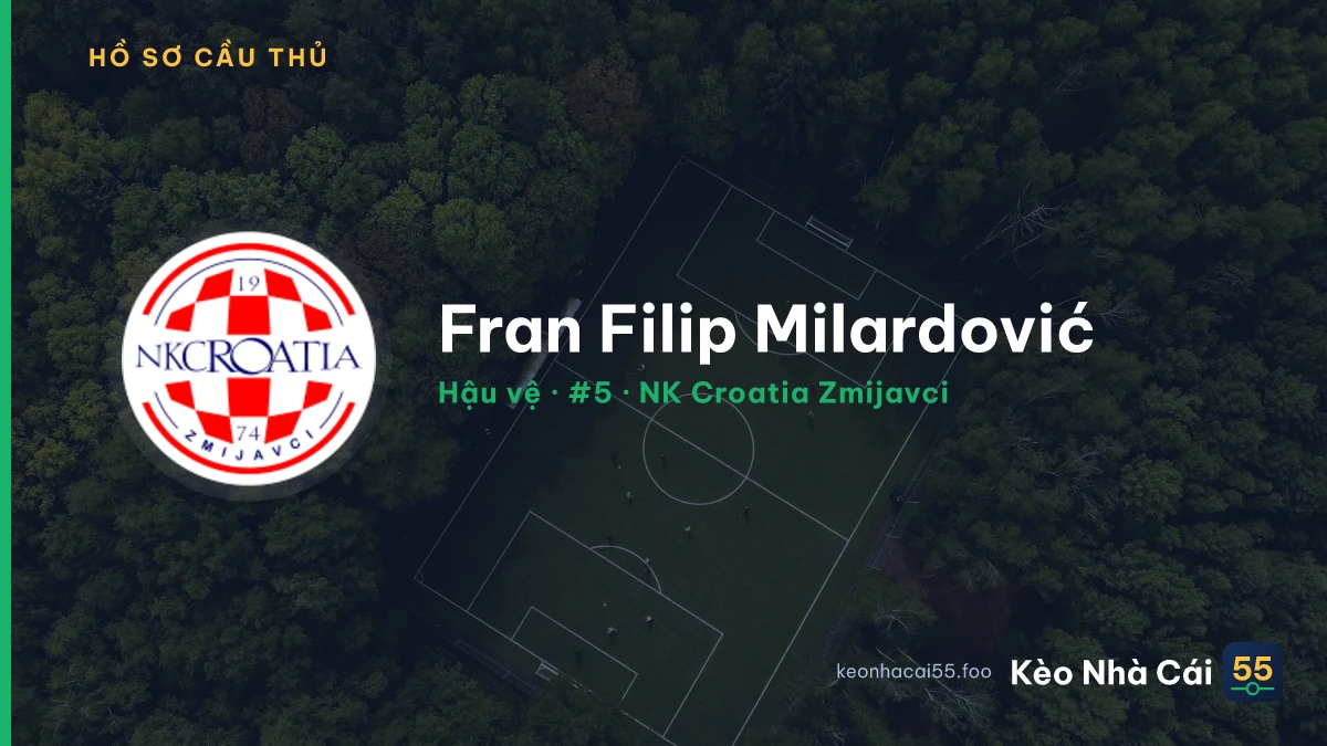 Fran Filip Milardović — NK Croatia Zmijavci