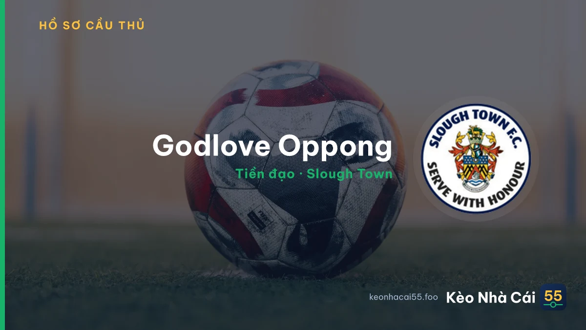 Godlove Oppong — Slough Town