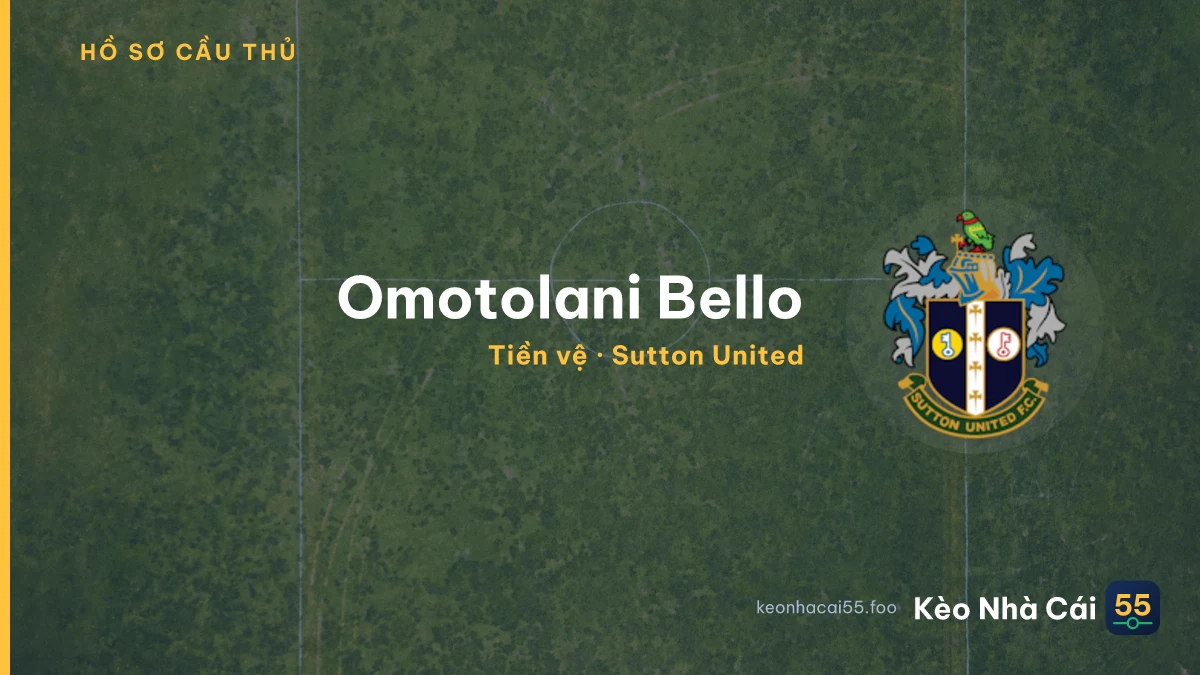 Omotolani Bello — Sutton United