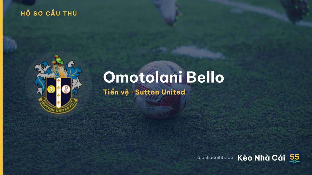 Omotolani Bello — Sutton United