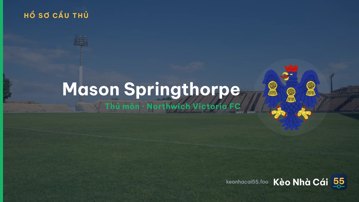 Mason Springthorpe — Northwich Victoria FC