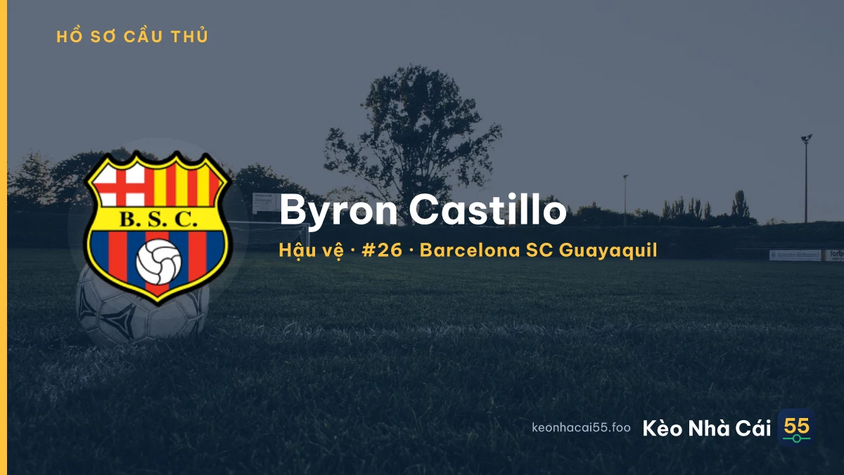 Byron Castillo — Barcelona SC Guayaquil