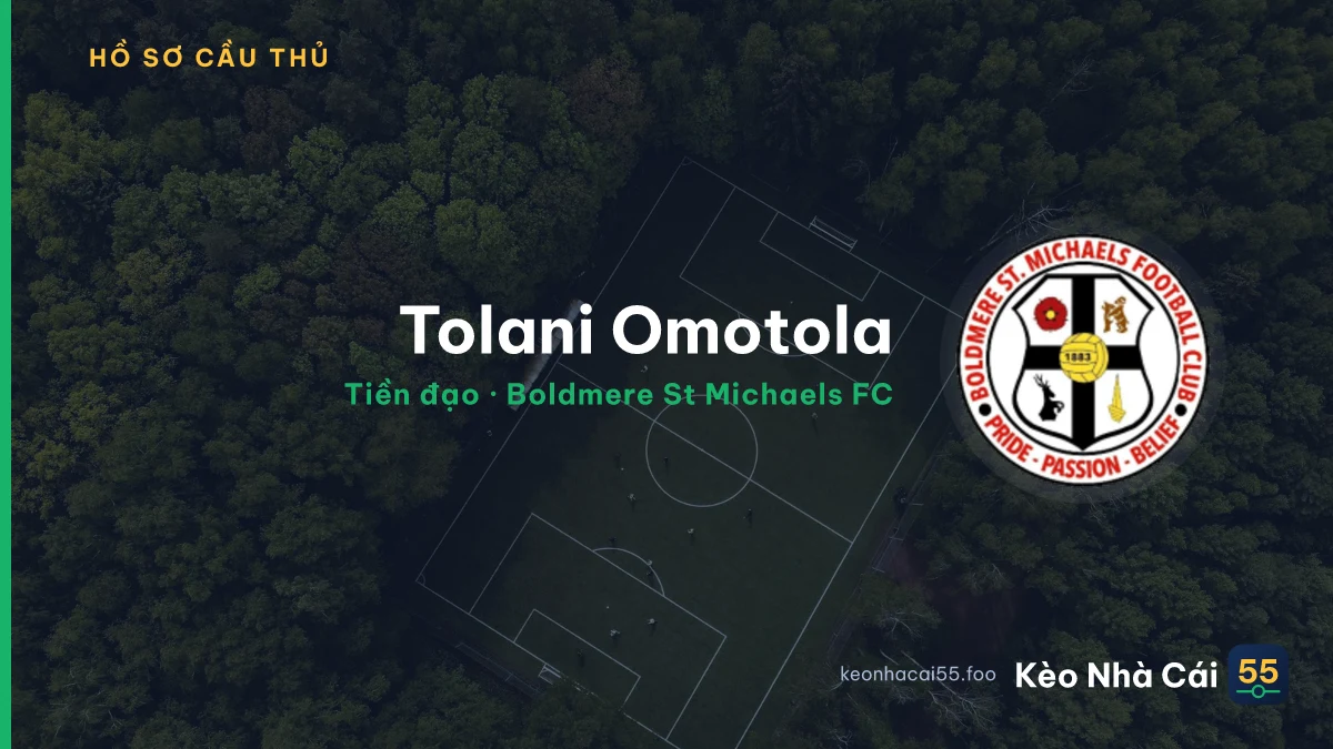 Tolani Omotola — Boldmere St Michaels FC
