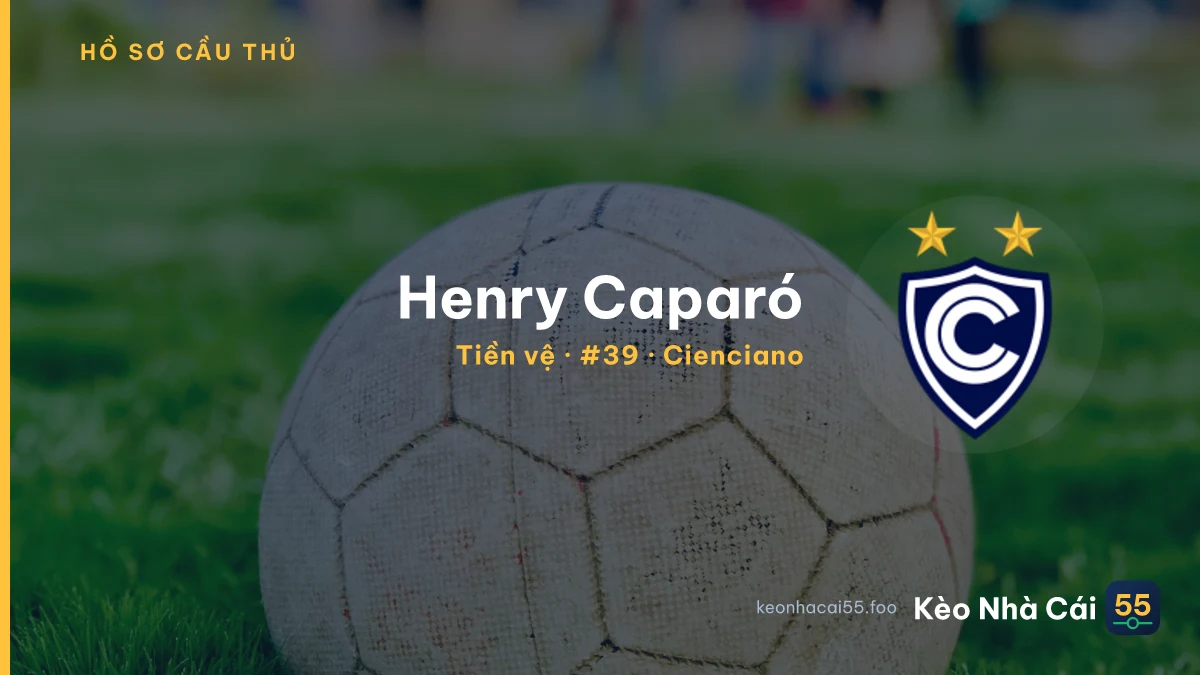 Henry Caparó — Cienciano