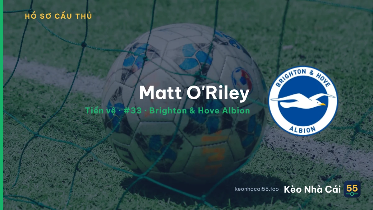 Matt O'Riley — Brighton & Hove Albion