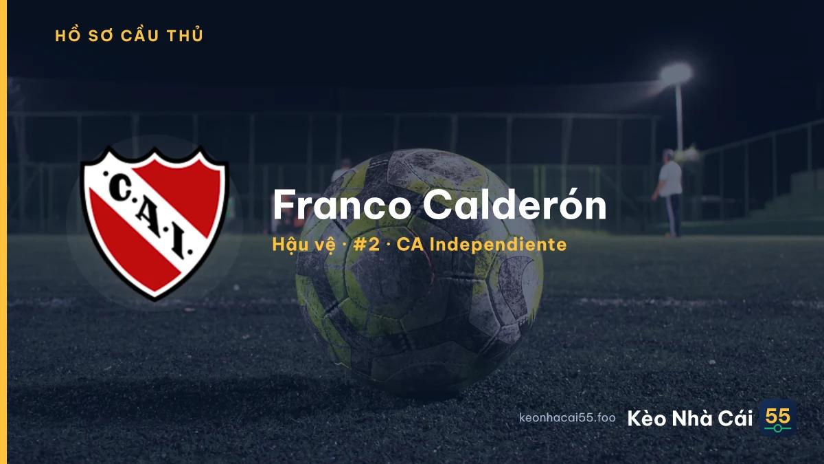 Franco Calderón — CA Independiente