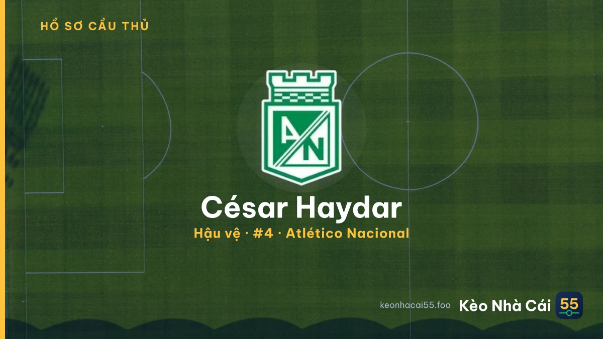 César Haydar — Atlético Nacional