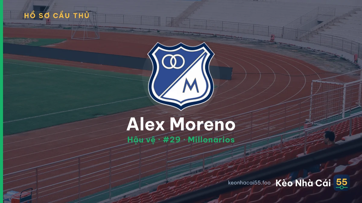 Alex Moreno — Millonarios