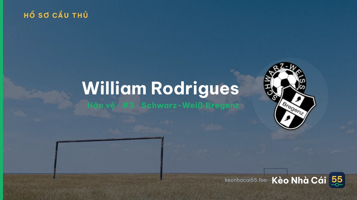 William Rodrigues — Schwarz-Weiß Bregenz