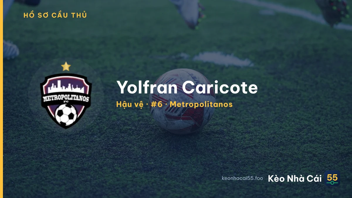 Yolfran Caricote — Metropolitanos