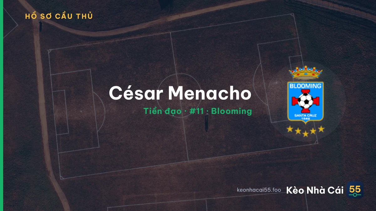 César Menacho — Blooming