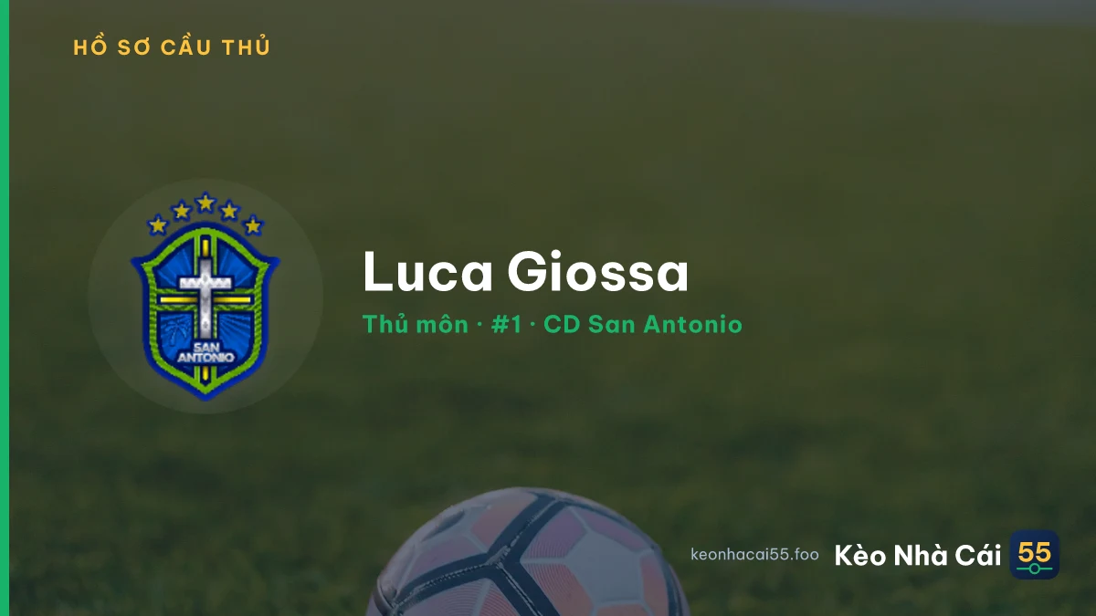 Luca Giossa — CD San Antonio