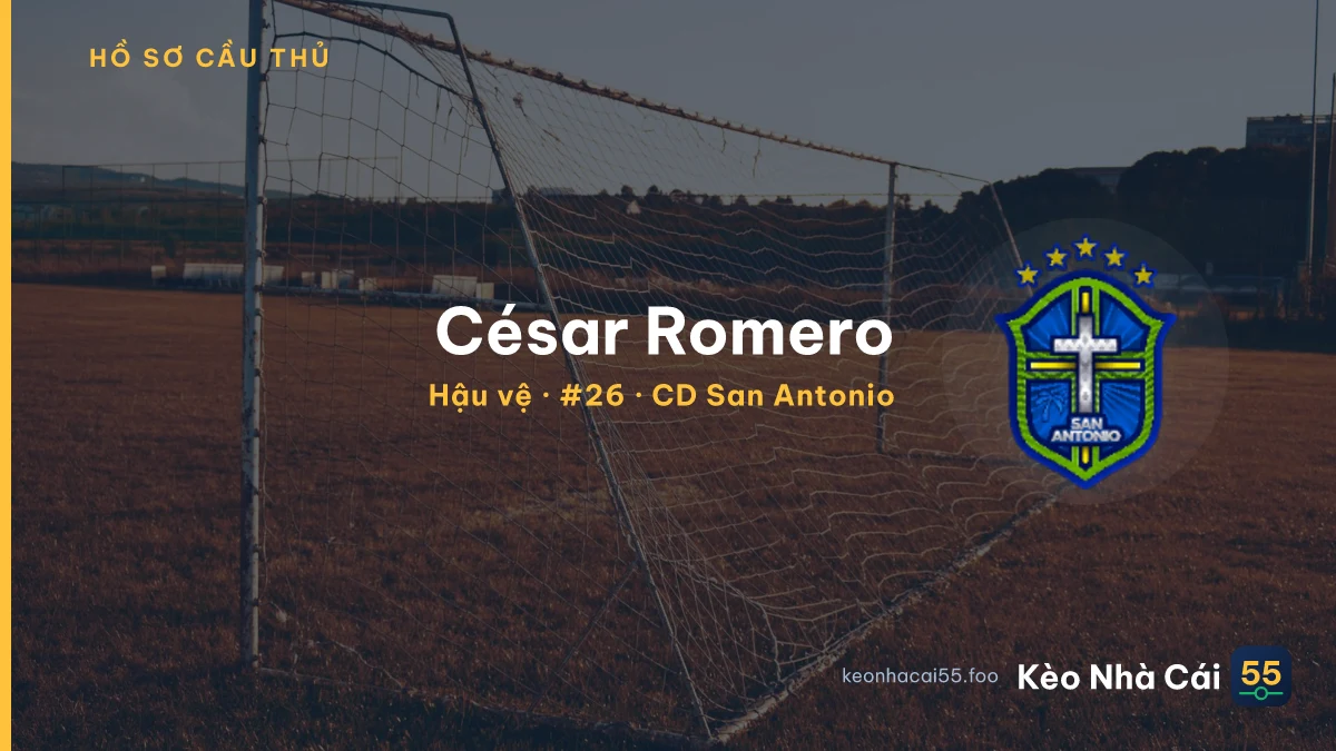 César Romero — CD San Antonio