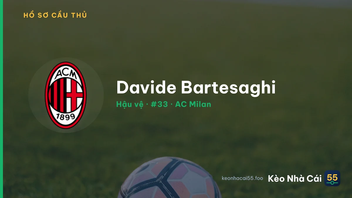 Davide Bartesaghi — AC Milan
