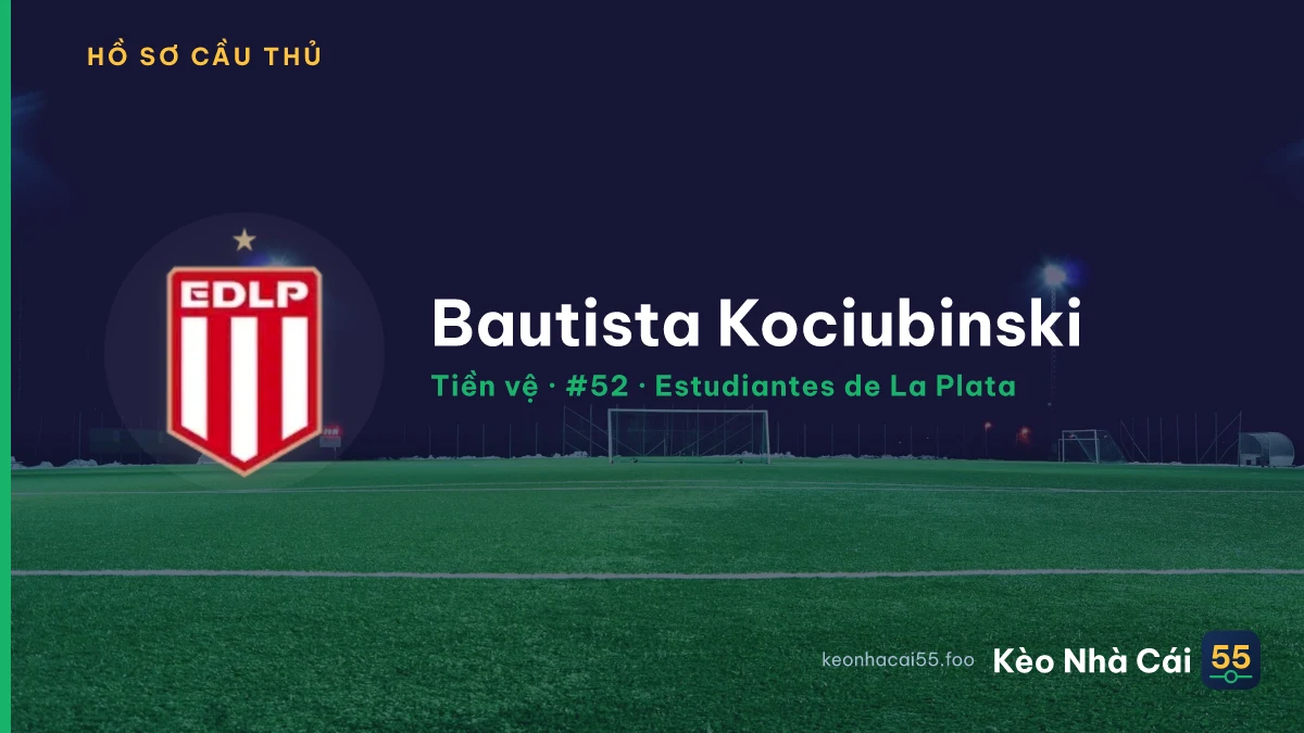 Bautista Kociubinski — Estudiantes de La Plata