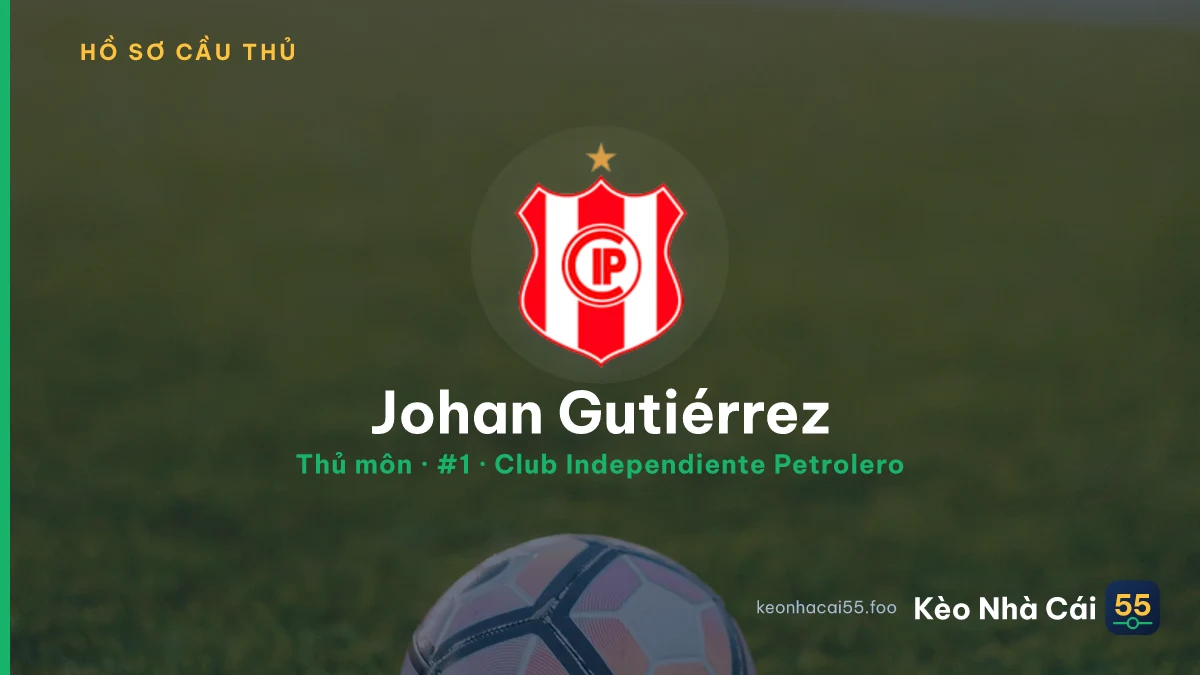 Johan Gutiérrez — Club Independiente Petrolero