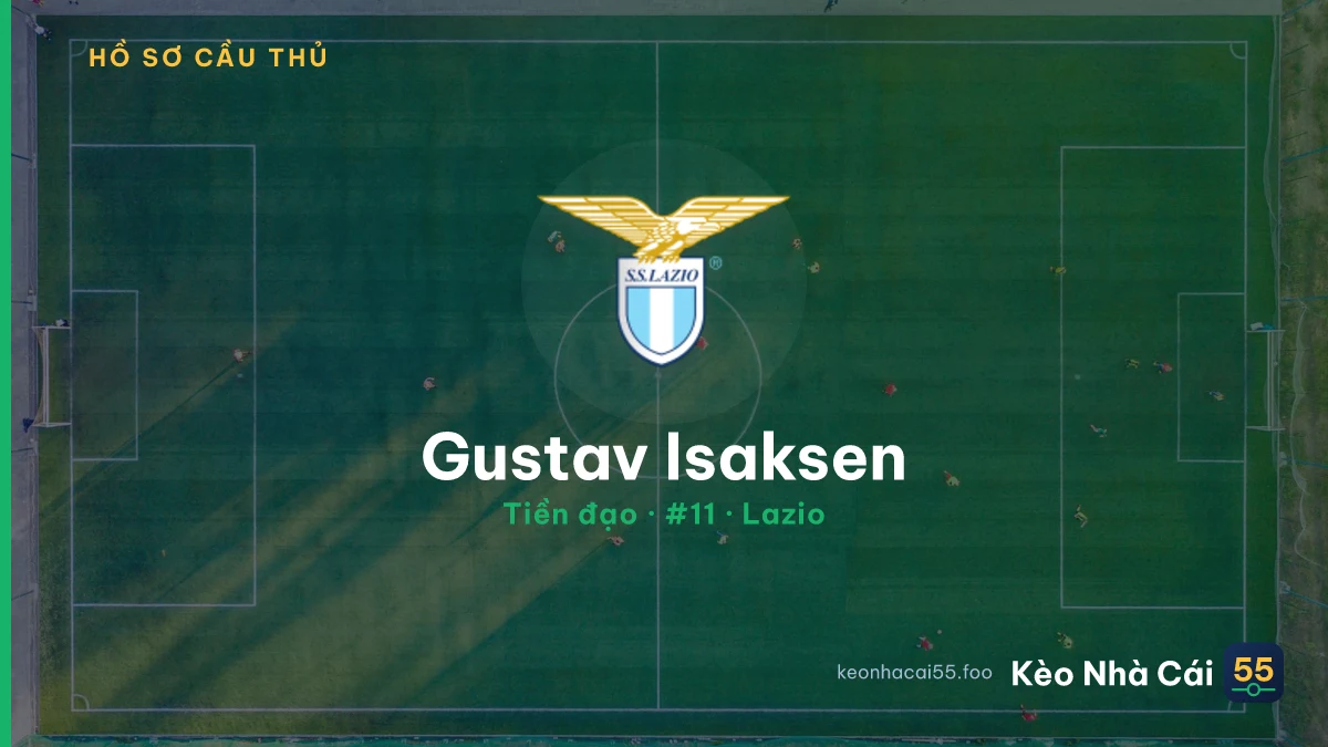 Gustav Isaksen — Lazio