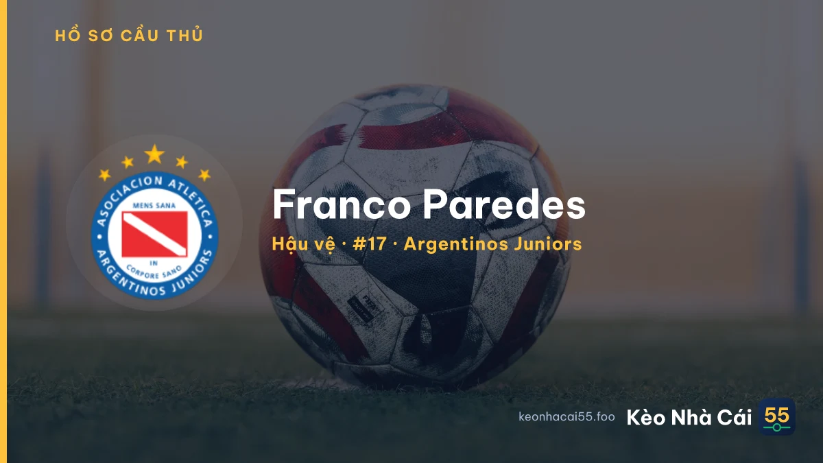 Franco Paredes — Argentinos Juniors