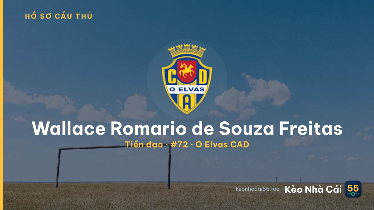 Wallace Romario de Souza Freitas — O Elvas CAD