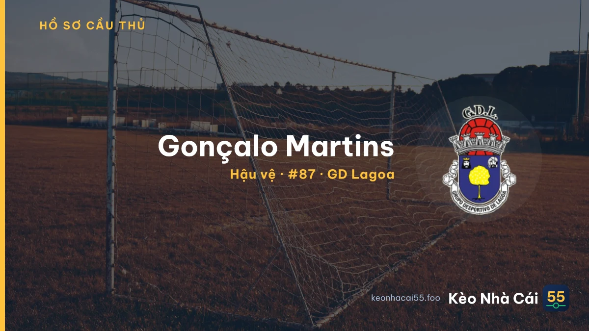 Gonçalo Martins — GD Lagoa