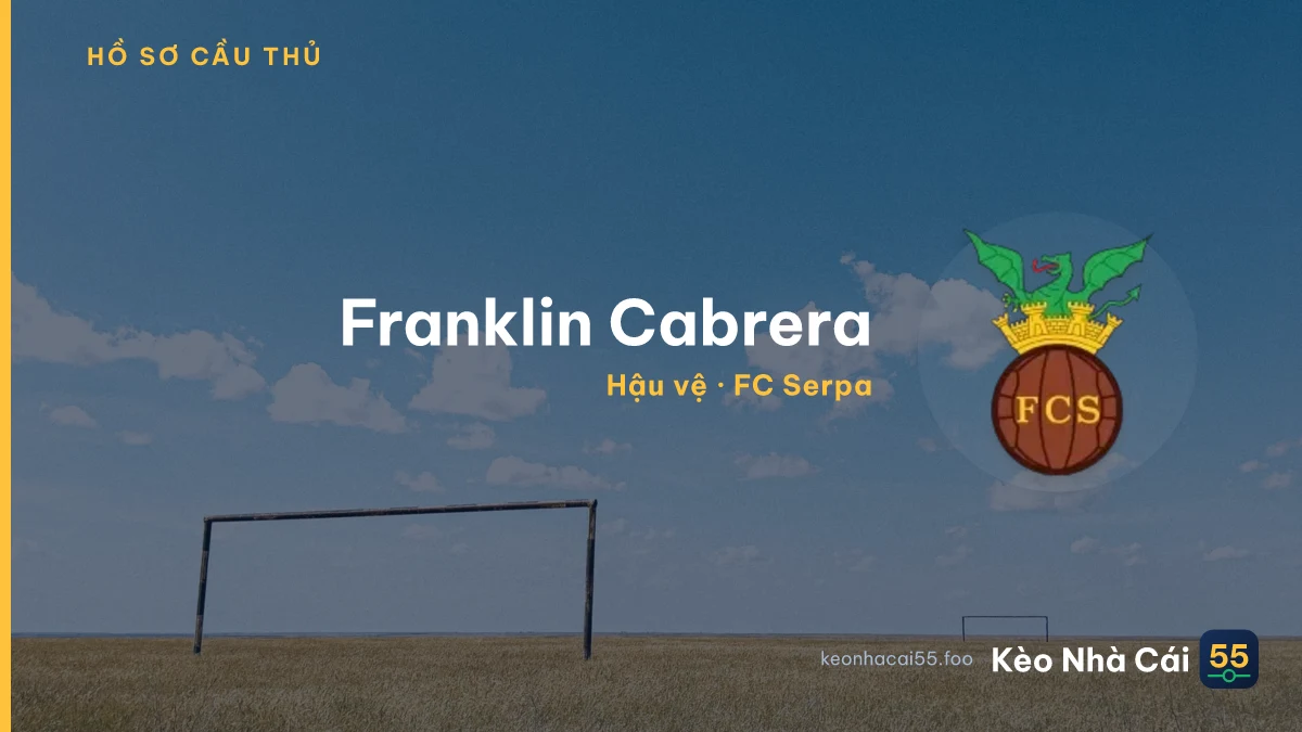 Franklin Cabrera — FC Serpa