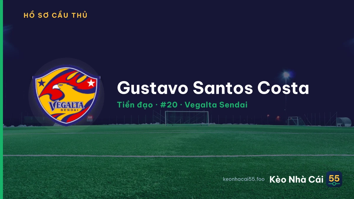 Gustavo Santos Costa — Vegalta Sendai